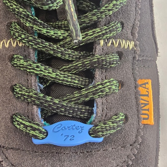 🆕️ NWOT - Nike Union LA Cortez SP Off Noir Blue Green Suede Sneakers Women's 7 - Picture 7 of 16